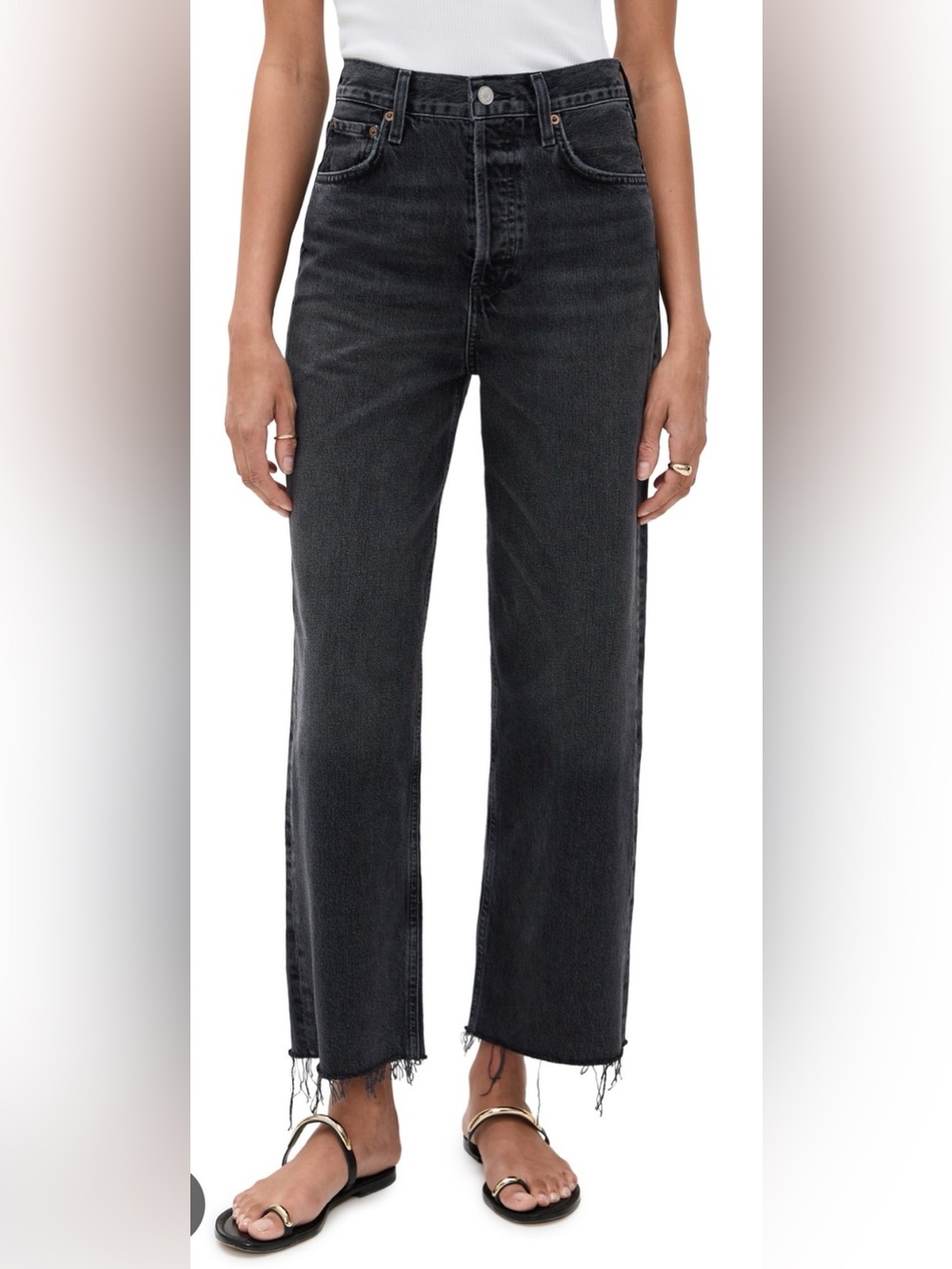 Reformation Emma High Rise Wide Leg Jeans: 28